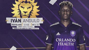 Iván Angulo fue confirmado como nuevo refuerzo del Orlando City en la MLS.