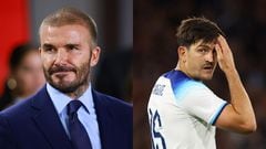 El propietario de Inter Miami y ex seleccionado inglés, David Beckham fue de gran apoyo para Harry Maguire ante la ola de críticas e insultos que recibió recientemente.
