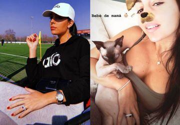 CRISTIANO RONALDO - Georgina Rodríguez duerme con un pijama de Louis Vuitton  de 2.700 euros