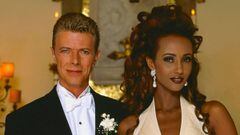 David Bowie e Iman, protagonistas de la gran historia de amor.
