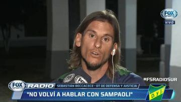Beccacece: "Con Sampaoli no volví a hablar desde el Mundial"