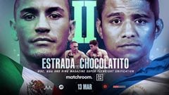 Cartel promocional del Juan Francisco &#039;Gallo&#039; Estrada vs Roman &#039;Chocolatito&#039; Gonz&aacute;lez.