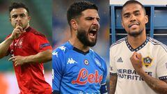 Xherdan Shaqiri, Lorenzo Insigne y Douglas Costa son tres de los fichajes m&aacute;s destacados de la MLS