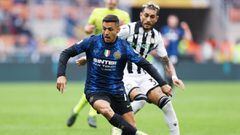 Alexis Sanchez (FC Internazionale) during the Italian championship Serie A football match between FC Internazionale and Udinese Calcio on October 31, 2021 at Giuseppe Meazza Stadium in Milan, Italy - Photo Francesco Scaccianoce / LiveMedia / DPPI
 AFP7 
 31/10/2021 ONLY FOR USE IN SPAIN