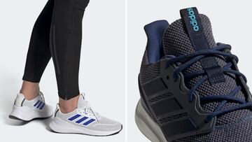 Cómodas, ligeras e ideales para hacer ejercicio: así son las zapatillas Adidas Falcon