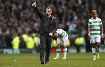 Celtic v Rangers - Scottish Premiership - Celtic Park - 12/3/17 Celtic manager Brendan Rodgers after the match