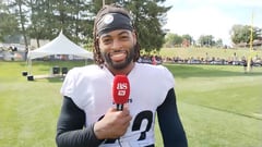 Running back Harris hopes to build on his strong rookie season and step up into a leadership role following the retirement of Ben Roethlisberger.