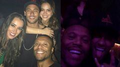 Neymar, Bruna Marquezine y Baptista de fiesta en Las Vegas