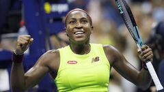 Cori Gauff will be looking to win her first Grand Slam event in New York when she takes on the power-hitting Aryna Sabalenka.