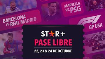 Ver Barcelona vs Real Madrid en Star Plus gratis. Conozca c&oacute;mo podr&aacute; ver el partido en Colombia y qu&eacute; otros encuentros estar&aacute;n disponibles en la plataforma.