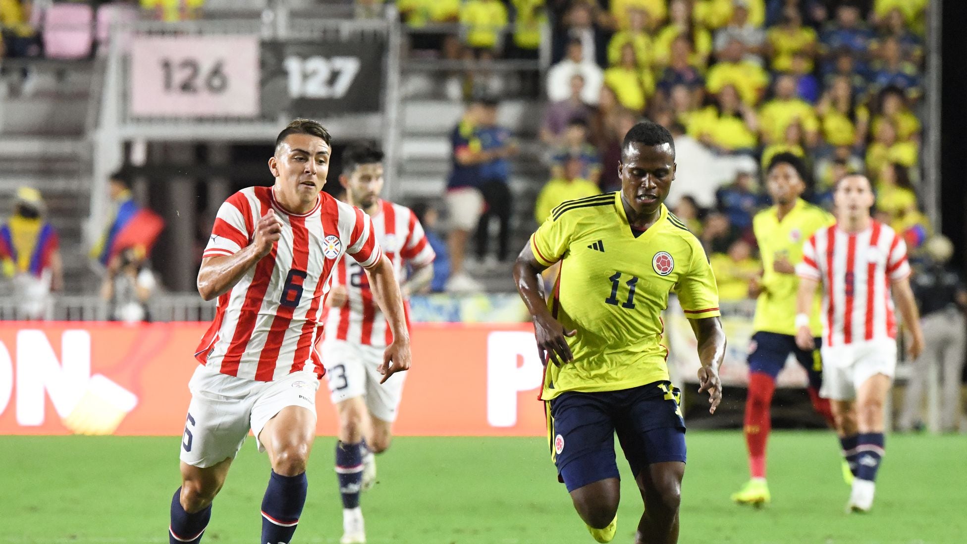 ¿Cuánto fue Colombia vs Paraguay hoy?