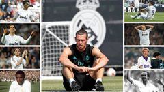 Bale y los otros 'jugadores de cristal' del Real Madrid