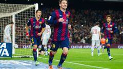Lionel Messi fue la figura del Barcelona al anotar el gol de la victoria. 