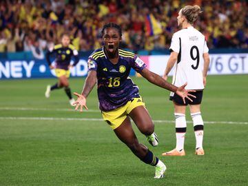 Linda Caicedo marcó ante Alemania en el Mundial Femenino 2023.