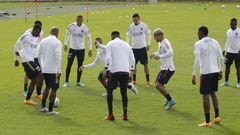 Último entrenamiento de la Selección en Colombia