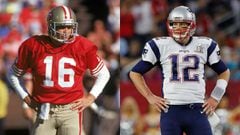 Joe Montana no ve prudente decir que Tom Brady sea el mejor de toda la historia de la NFL a pesar de sus cinco anillos como ganador de la Super Bowl.