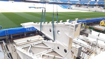 Novedades de las obras del Santiago Bernabéu