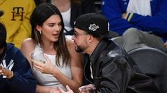 Bad Bunny y Kendall Jenner continúan alimentando los rumores de relación tras asistir juntos al juego de los Lakers vs Golden State Warriors.