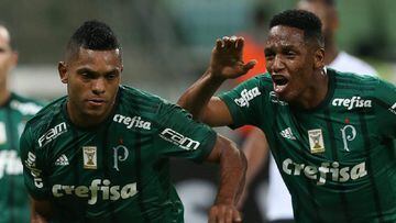 Los goles de Borja siempre en victorias de Palmeiras