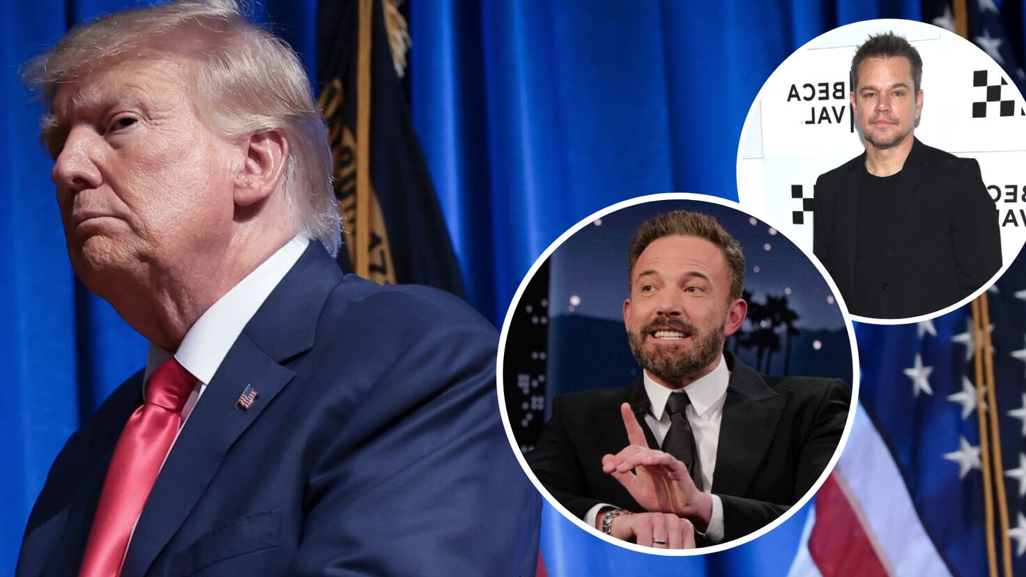Ben Affleck and Matt Damon send message to Trump after campaign uses ‘air’ monologue