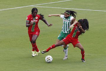 Nacional logró el triunfo en la Liga BetPlay Femenina ante Cortuluá en su primer partido en el Atanasio Girardot. 