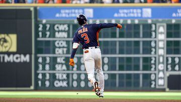 We set the tone from the jump' - Jeremy Peña talks hitting first World  Series home run and intense Game 5 victory for Astros