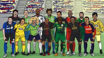 Con motivo del Mes de la Herencia Hispana, la MLS rindió homenaje y recordó a las máximas figuras que han pasado por sus filas.