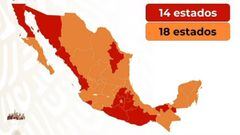 Mapa y casos de coronavirus en México por estados hoy 27 de junio