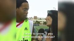 La embarazosa entrevista que tuvo Ronaldinho que vuelve a ser tema de debate en redes