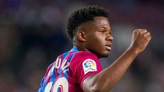Barcelona close to agreeing new Ansu Fati contract - Koeman