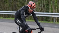 Egan Bernal, ciclista colombiano del Team Ineos Grenadiers