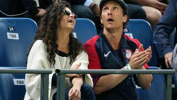 Matthew McConaughey y Camila Alves disfrutan en Río
