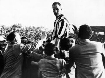 John Charles triunfó en la Juventus entre 1957 y 1962.