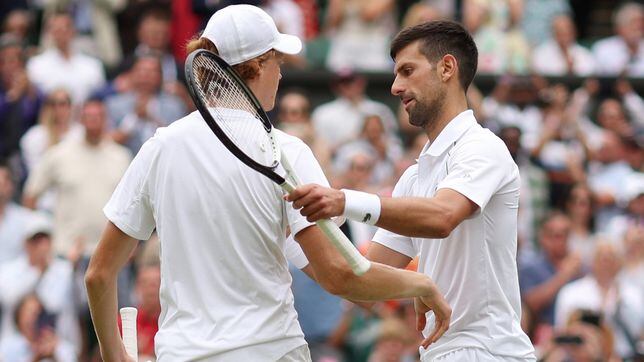 Sinner - Djokovic: horario, TV y cómo ver online las semifinales de Wimbledon en directo