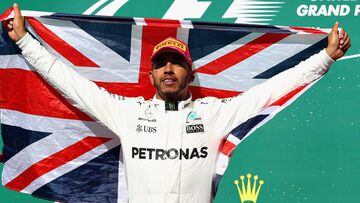 Hamilton, casi campeón; Pérez, octavo, y Alonso abandona