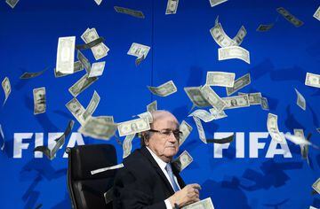 Sepp Blatter was removed as head of FIFA in 2015 after the FIFA Gate scandal.