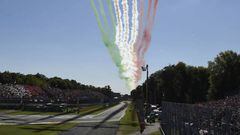 Imagen del GP de Italia de 2015 de F1 en Monza.