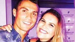 Cristiano Ronaldo con su hermana, Katia Aveiro.