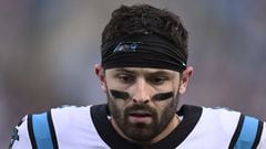 Panthers QB Baker Mayfield is set to miss time following an ankle injury, but how much?