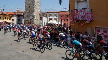 La decimonovena etapa del Giro en imágenes