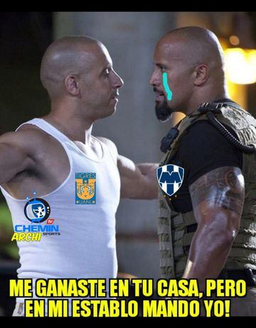 Los memes del triunfo de Tigres contra Monterrey