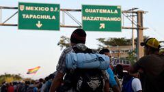 Caravana migrante continúa su camino rumbo a la CDMX