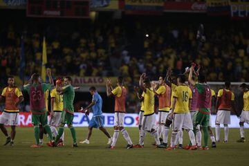 El portero de la Selección Colombia fue el mejor del equipo a pesar de la derrota. Evitó que el marcador fuera más abultado. 