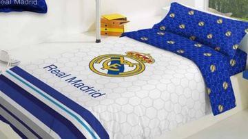 Prepara tu cama para dormir arropado por el Real Madrid con este juego de sábanas