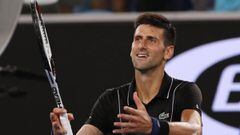 Djokovic fulmina a Ramos y sigue afinando su nuevo saque