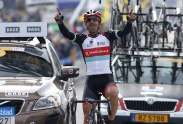 El suizo Fabian Cancellara es el último ciclista en engrosar la lista de los magníficos de esta prueba. Achiel Buysse, Fiorenzo Magni, Eric Leman, Johan Museeuw y Tom Boonen junto al suizo son los ciclistas más laureados con tres victorias en su palmarés.