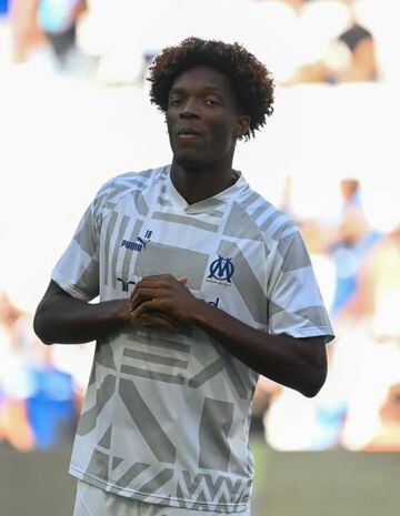Isaak TOURE of Olympique Marseille during the Friendly match between Marseille and Milan AC at Orange Velodrome on July 31, 2022 in Marseille, France. (Photo by Alexandre Dimou / Alexpress / Icon Sport)