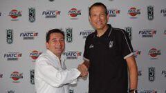 Salva Maldonado (derecha) seguir&aacute; siendo entrenador del FIATC Joventut.