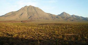 El volcán Tres Vírgenes se encuentra en el estado de Baja California Sur. 