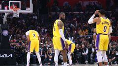 LeBron, que acabó con molestias el partido contra los Clippers, se perderá al menos los dos próximos partidos de los Lakers por problemas en el aductor.